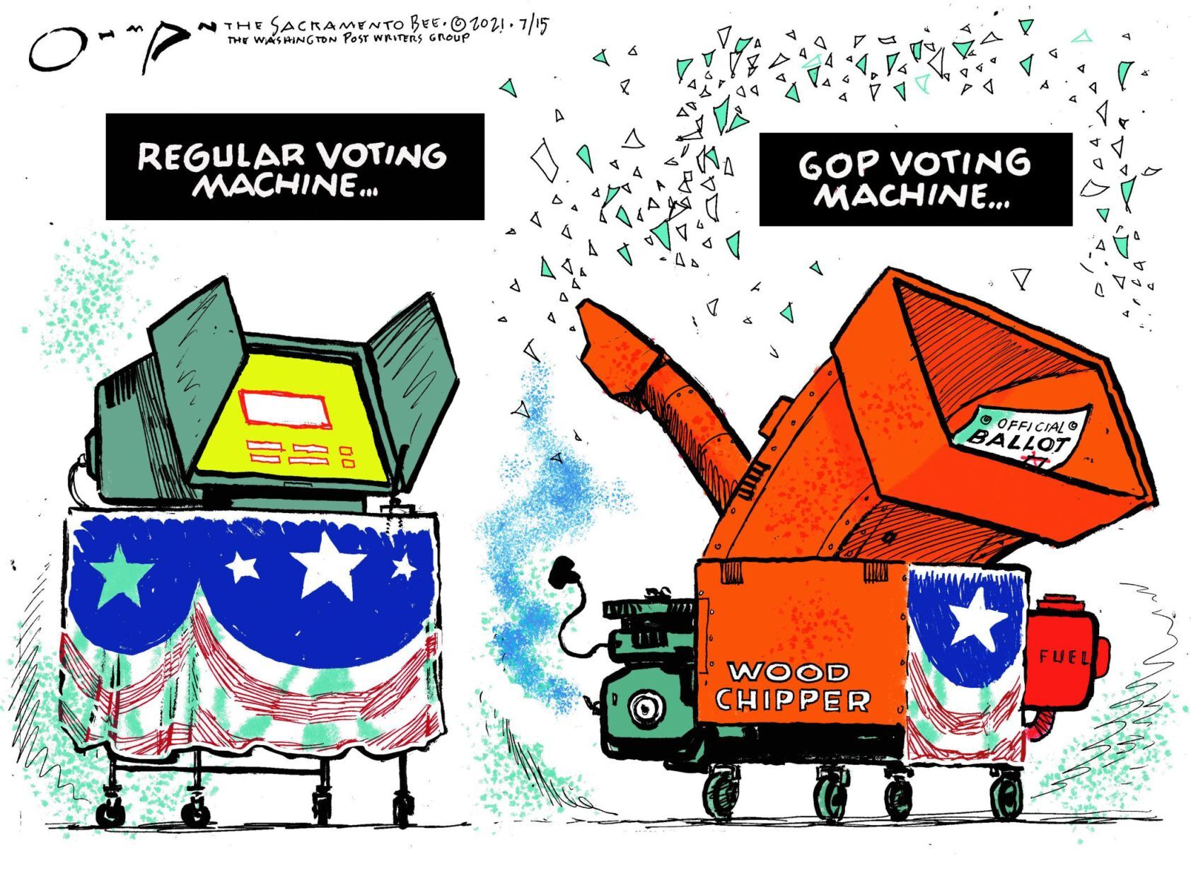Jack Ohman, editorial cartoon